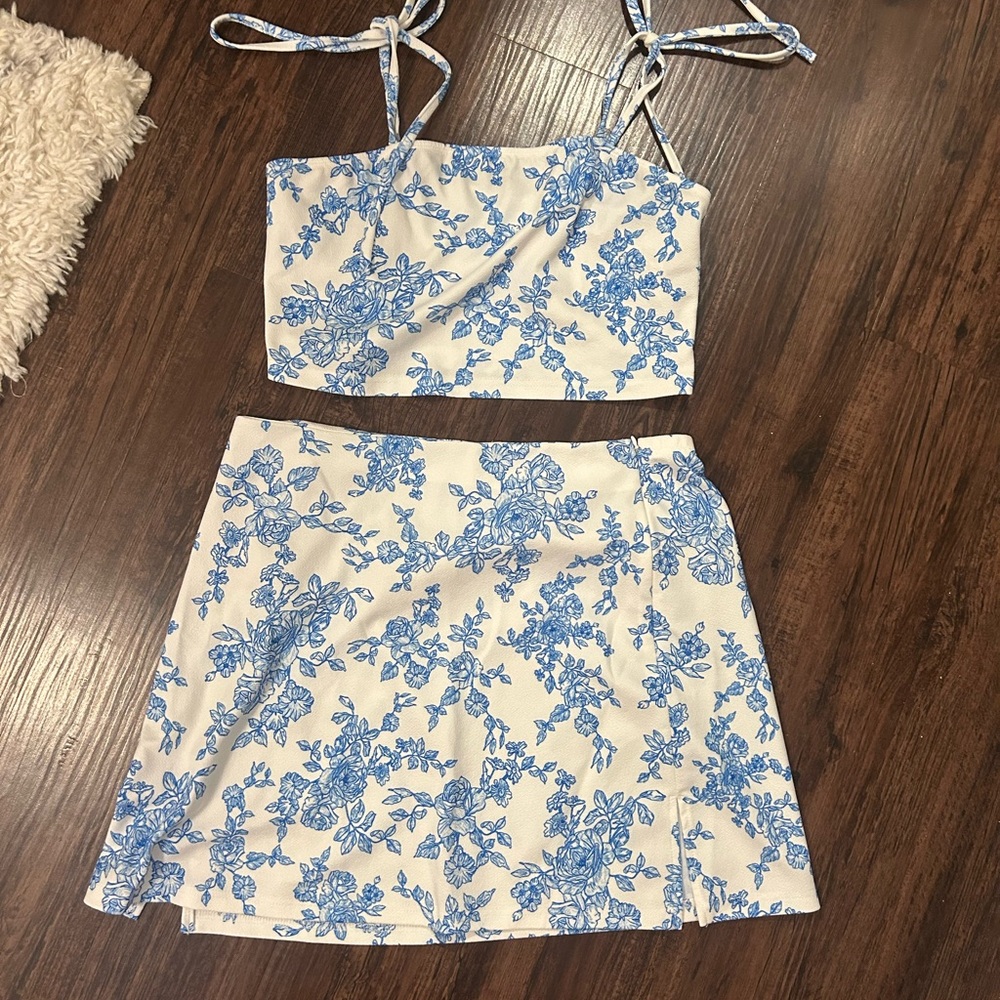 Shein set, worn twice, size curve 1x